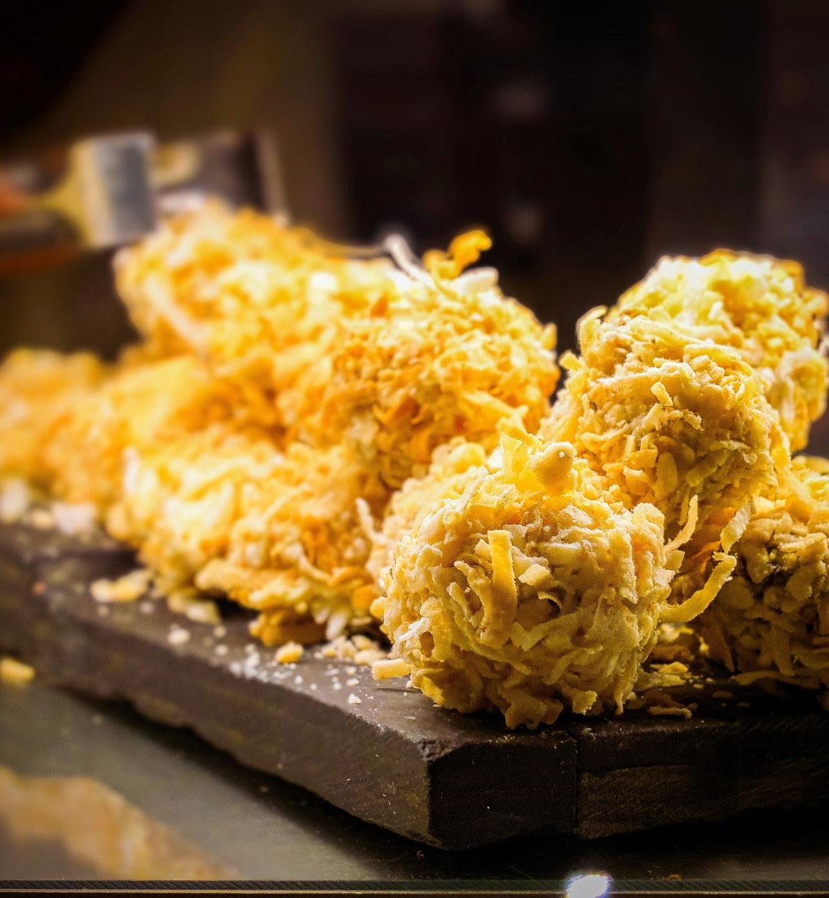 Crispy Mozzarella Rice Balls — Supplì
