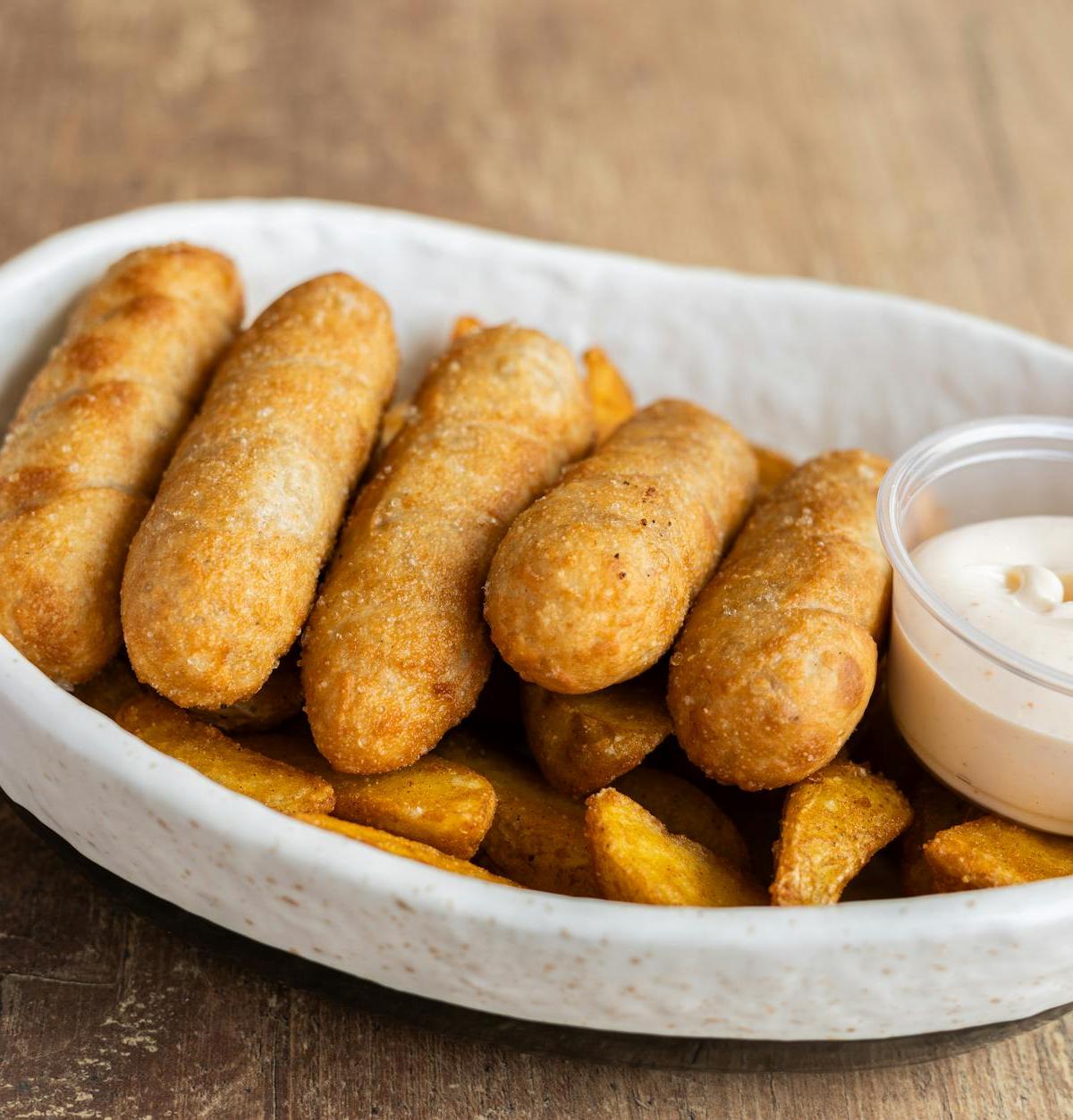 Crispy Mozzarella Sticks