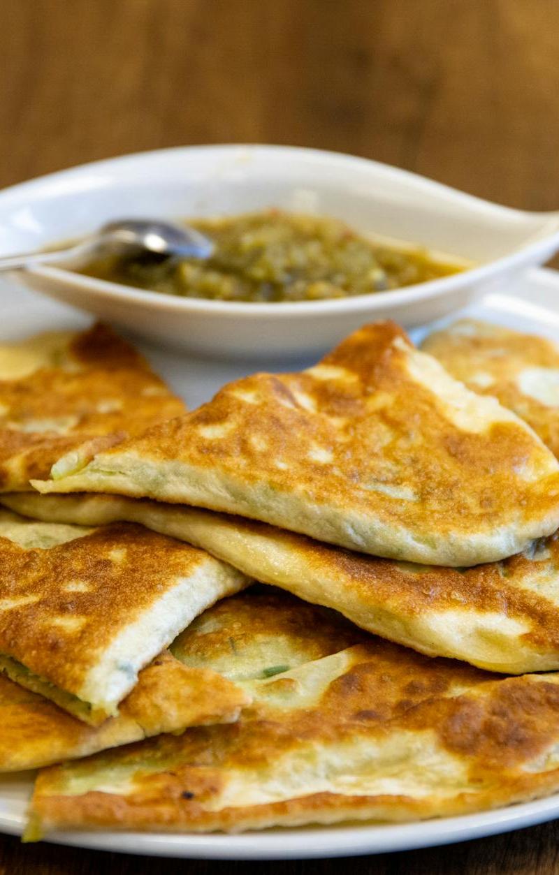 Crispy Msemen with Honey Butter