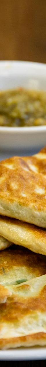 Crispy Msemen with Honey Butter