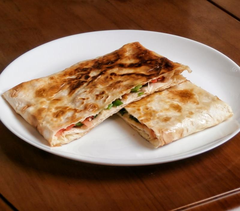 Crispy Murtabak with Beef & Egg