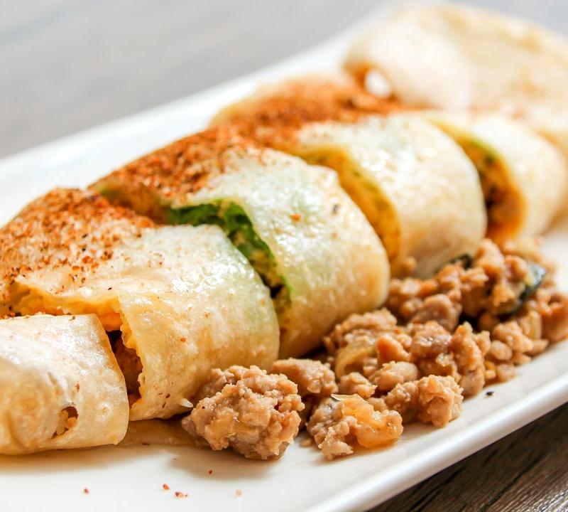 Crispy Murtabak with Spiced Meat
