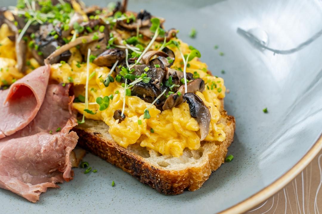 Crispy Mushroom Toast with Whipped Ricotta
