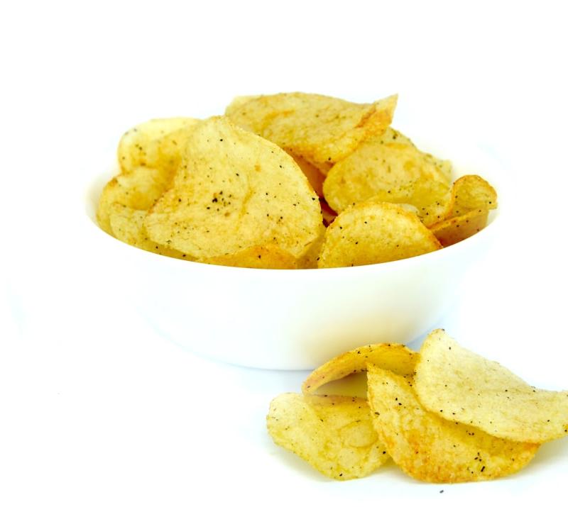 Crispy Onion Parmesan Chips