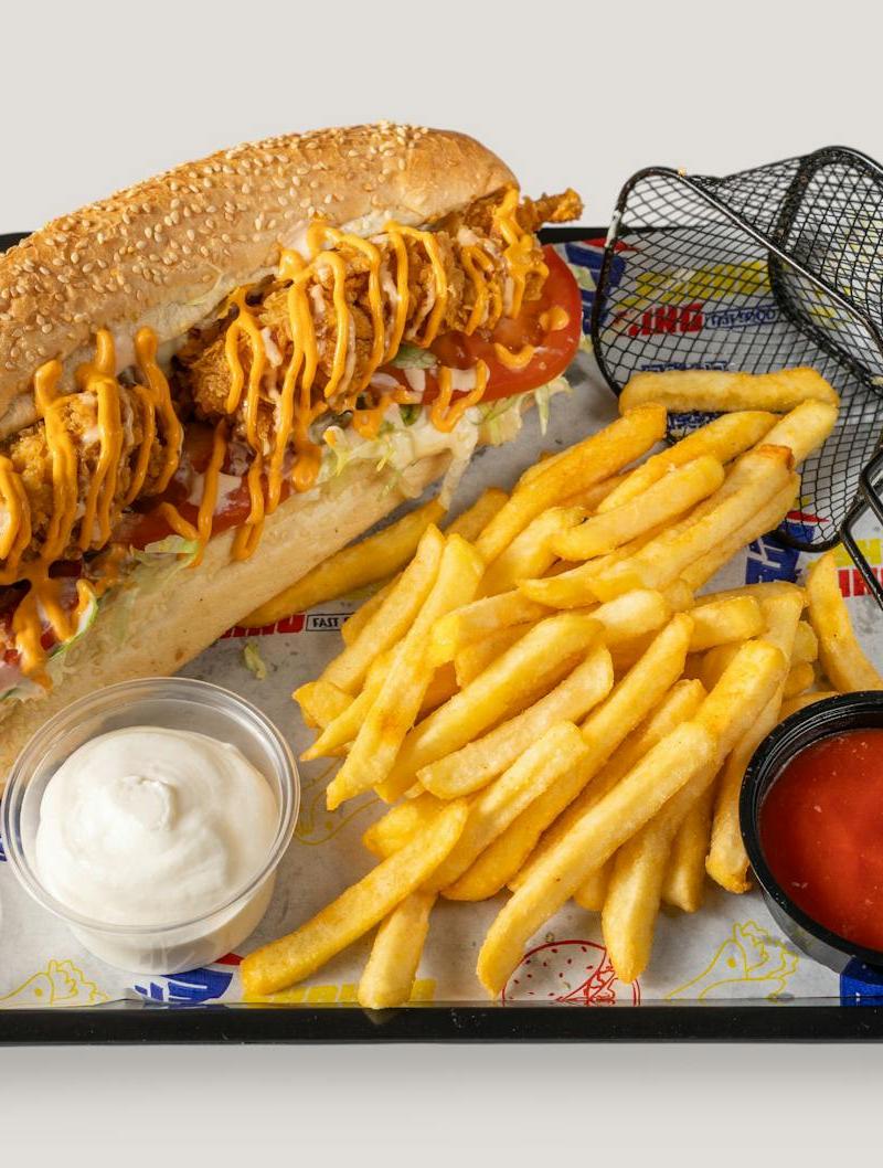 Crispy Oyster Po' Boy