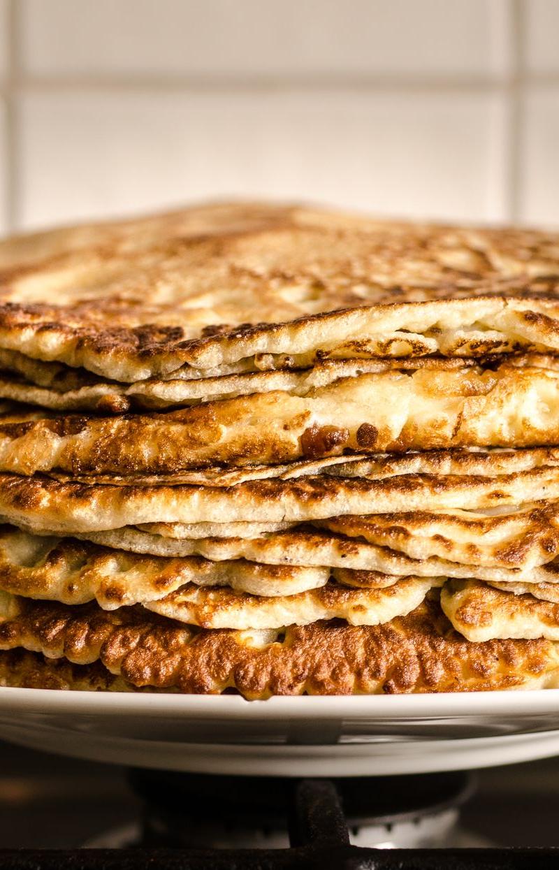 Crispy Pan Boxty with Charred Scallions