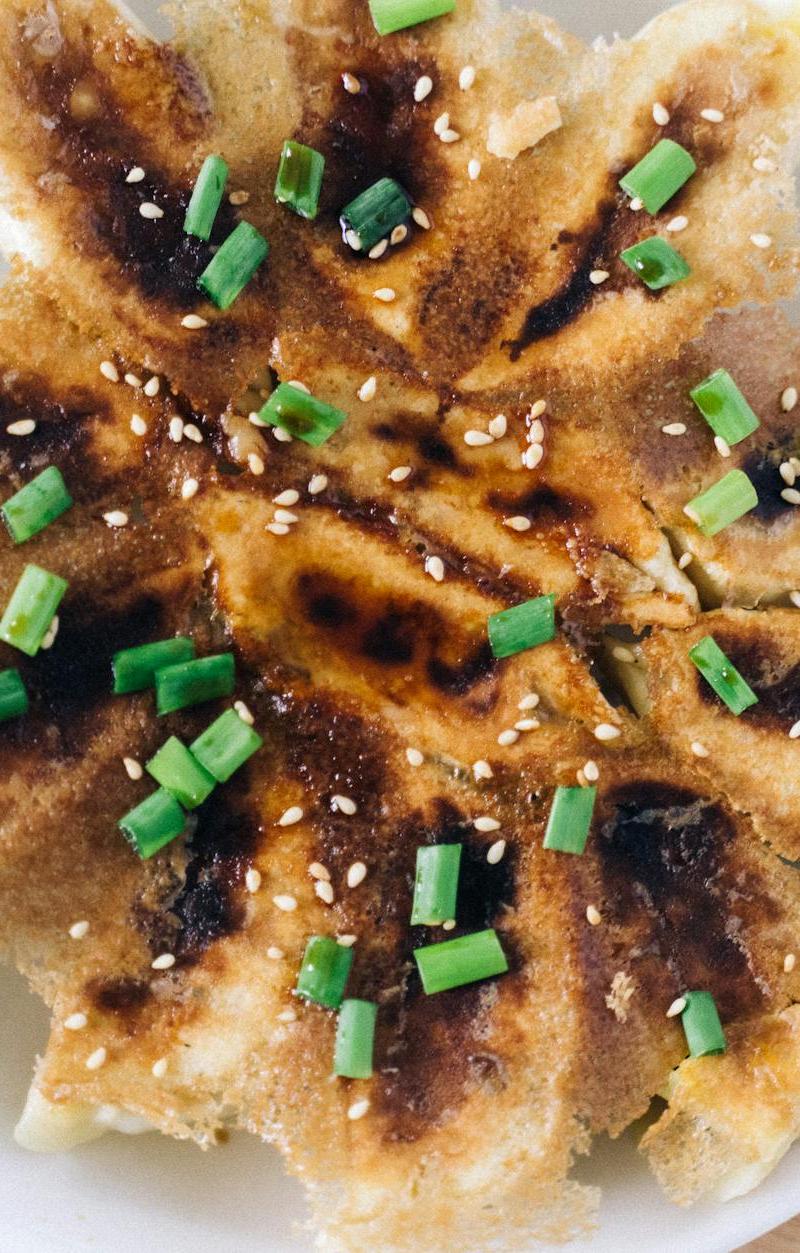 Crispy Pan-Fried Pork Gunmandu