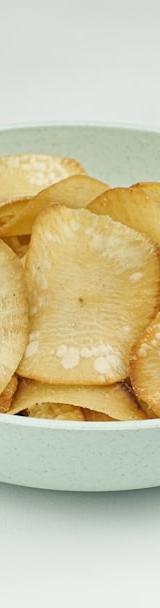 Crispy Parmesan Onion Chips