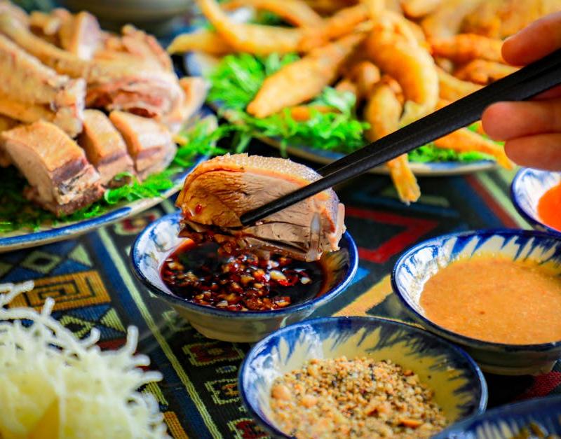 20-Min Crispy Pata with Atchara & Dipping Sauce