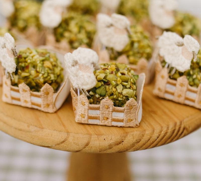 Crispy Phyllo Cups with Whipped Feta & Herb