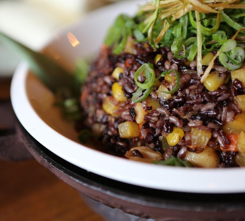 Crispy Pineapple Fried Rice Bowl