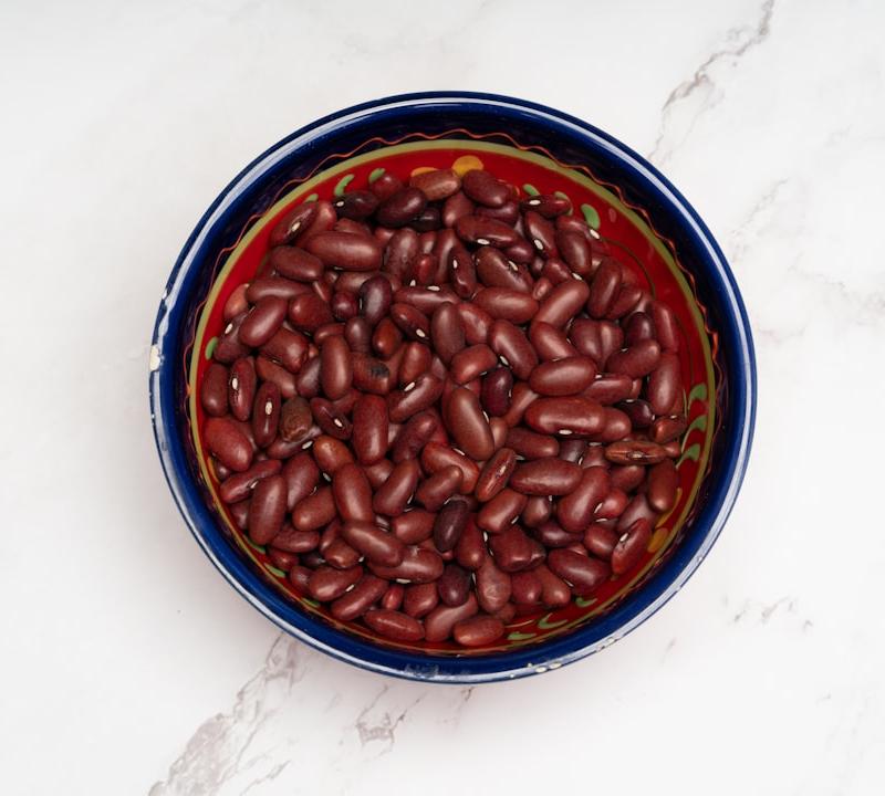 Crispy Pinto Bean Skillet with Chili Oil