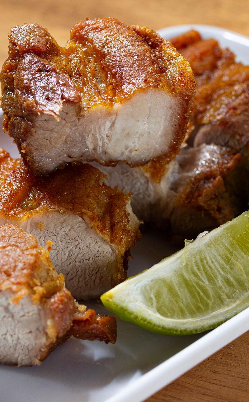 Crispy Pork Belly in 20 Minutes