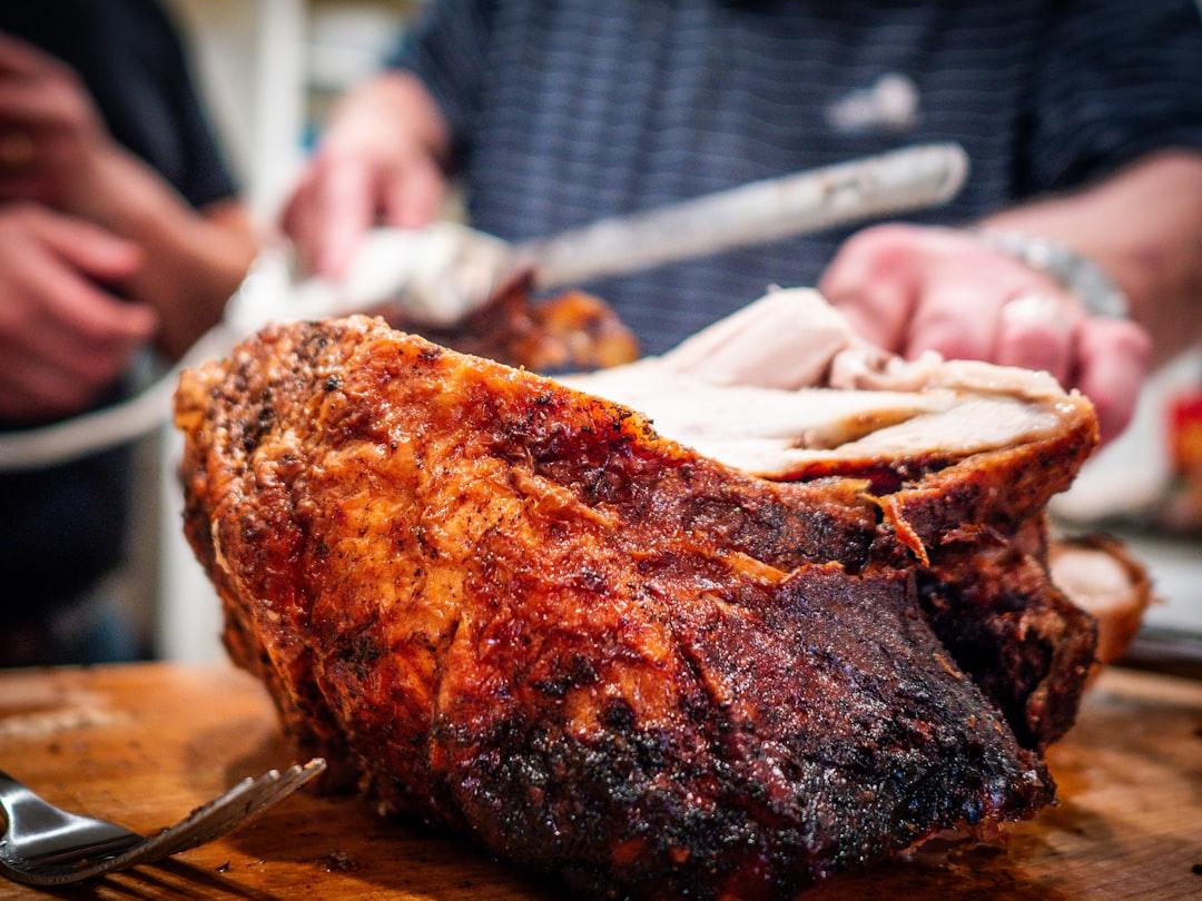 Crispy Pork Belly with Crackling & Caramelized Roots