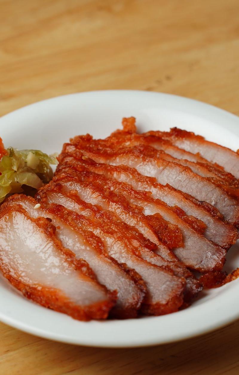 Crispy Pork Belly with Dipping Sauce