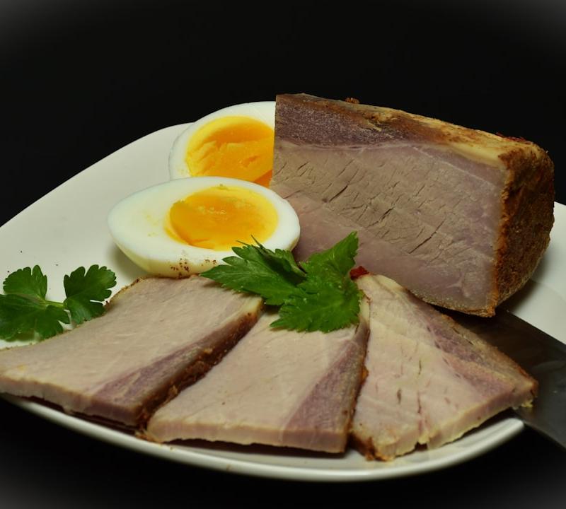 15-Min Crispy Pork Belly with Soft-Boiled Egg