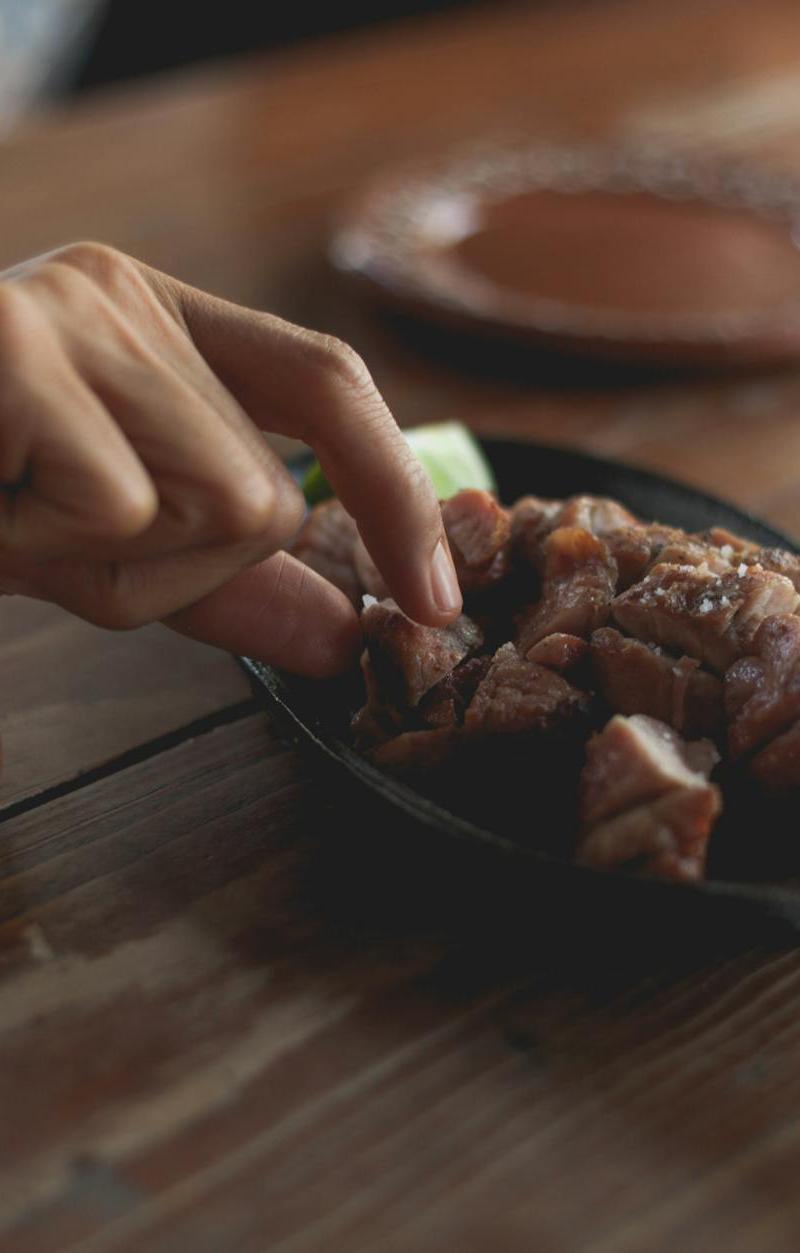 15-Min Crispy Pork Carnitas with Rice & Beans