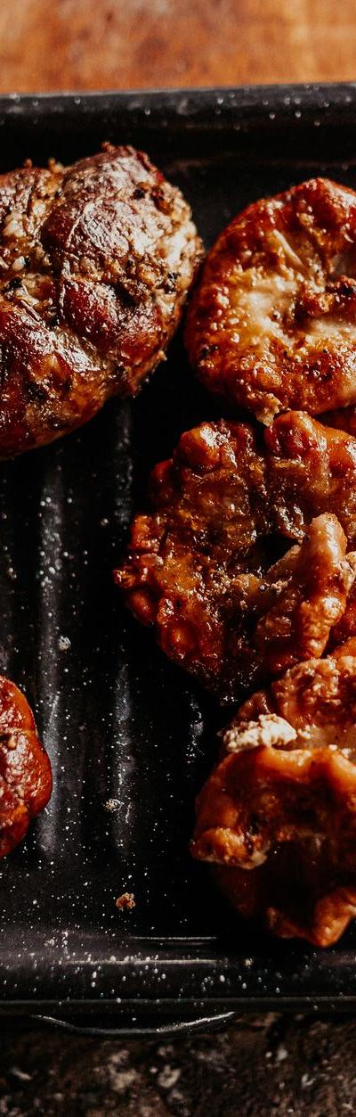 25-Min Crispy Pork Knuckle with Caraway