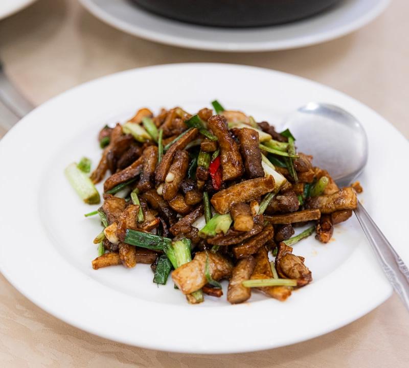 Crispy Pork & Leek Stir-Fry