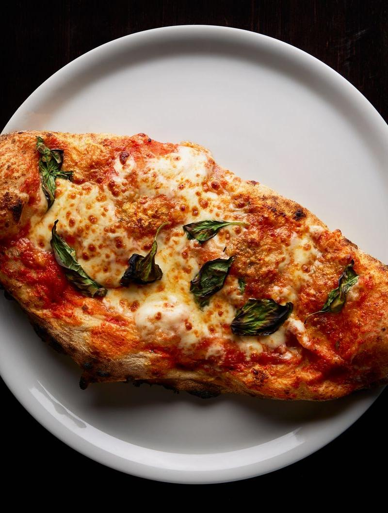 Crispy Pork & Mozzarella Calzone