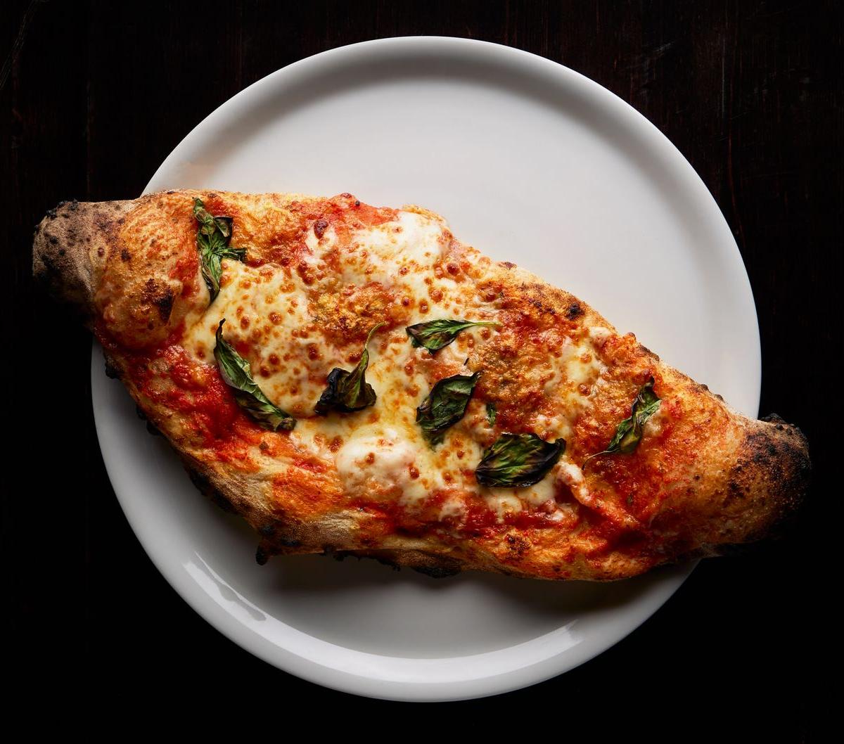 Crispy Pork & Mozzarella Calzone