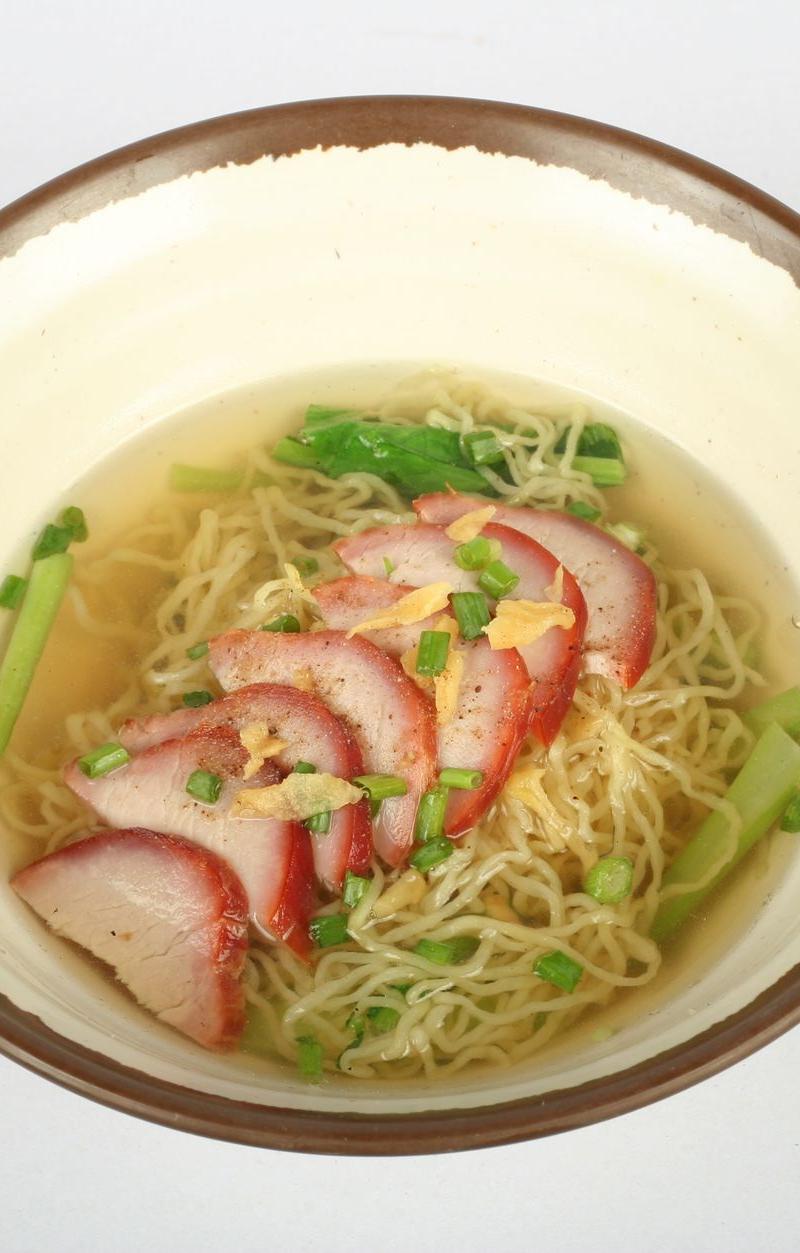 15-Min Crispy Pork Noodles