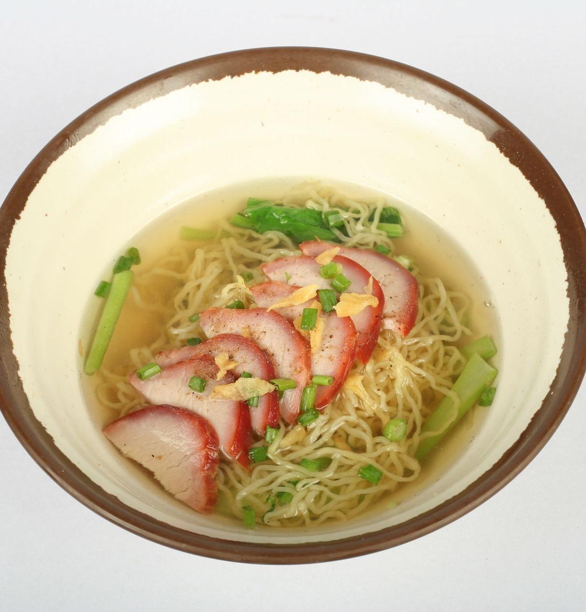 15-Min Crispy Pork Noodles