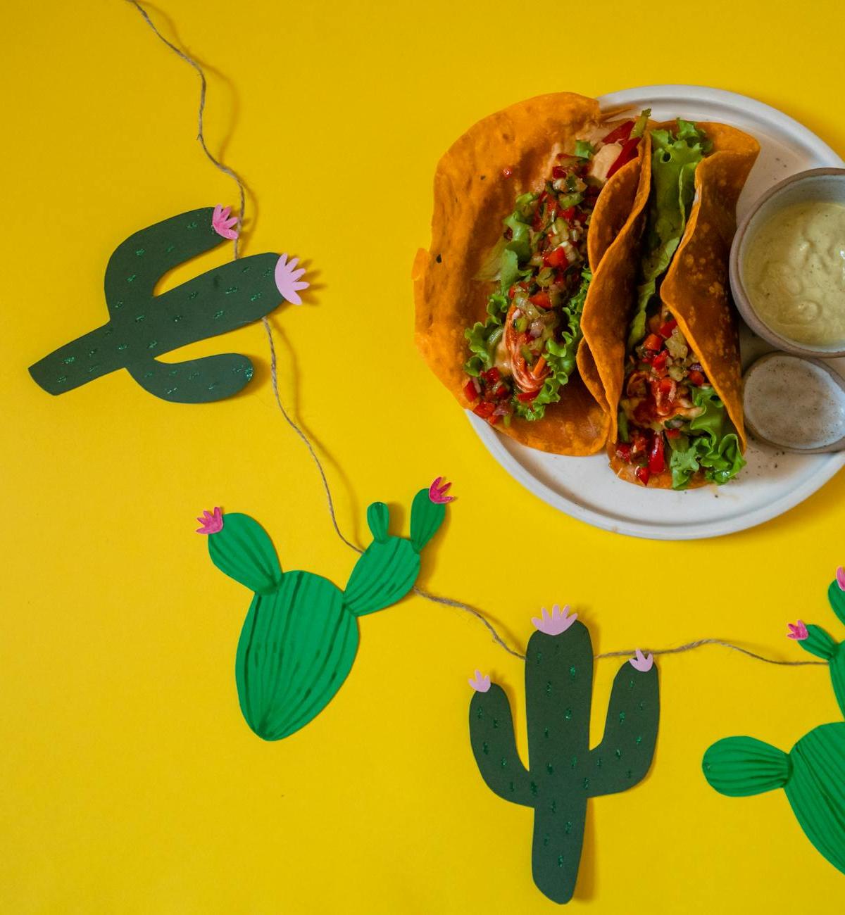 Crispy Pork Puffy Tacos with Chipotle Crema
