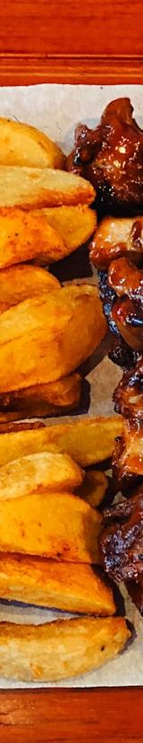 Crispy Pork Ribs with Mustard & Thyme