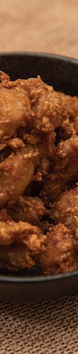 Crispy Pork Scratchings with Apple & Thyme