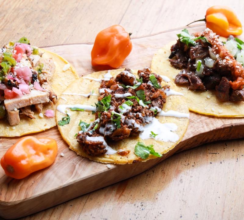 Crispy Pork Shoulder Tacos