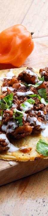 Crispy Pork Shoulder Tacos