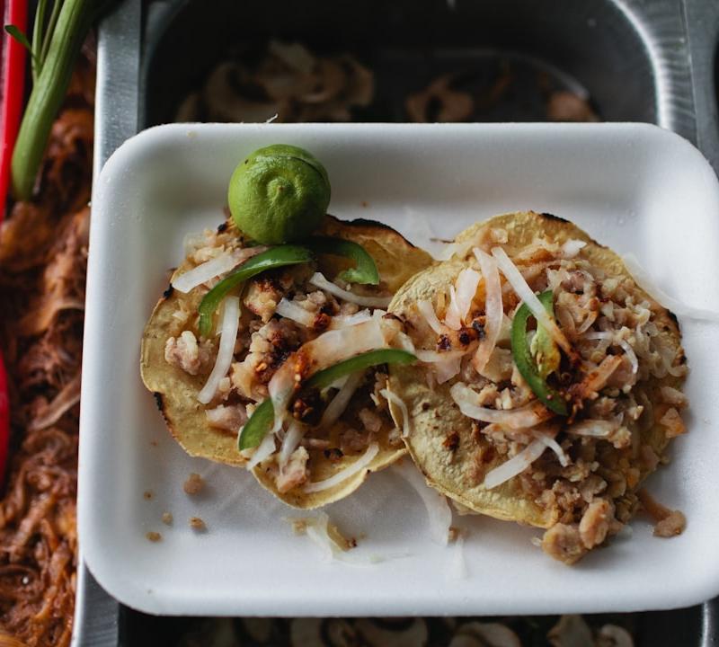 20-Min Crispy Pork Tacos with Lime