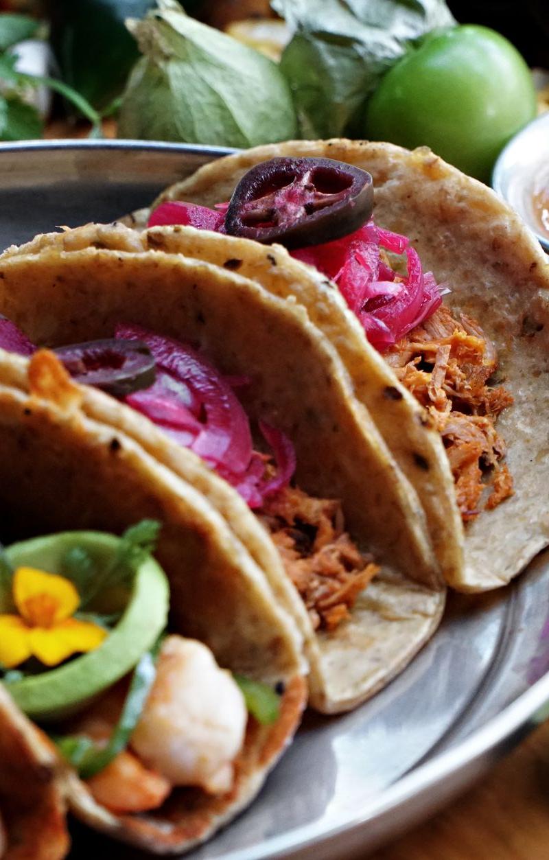 20-Min Crispy Pork Tacos with Salsa & Lime