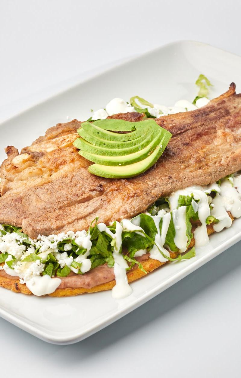 Crispy Pork Tlayuda