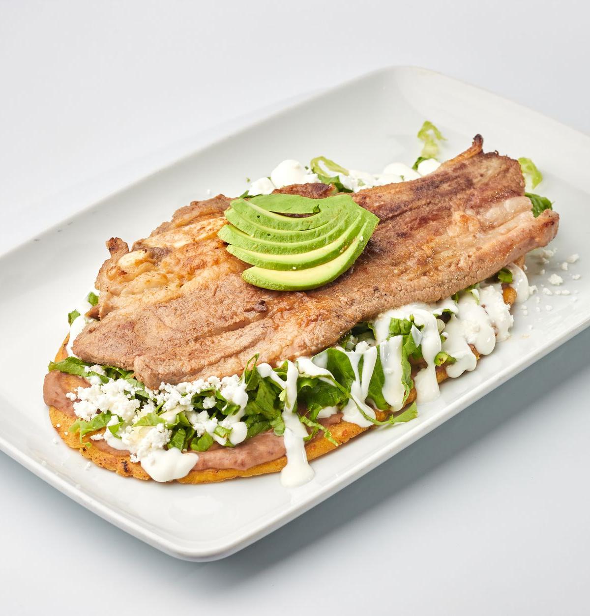 Crispy Pork Tlayuda