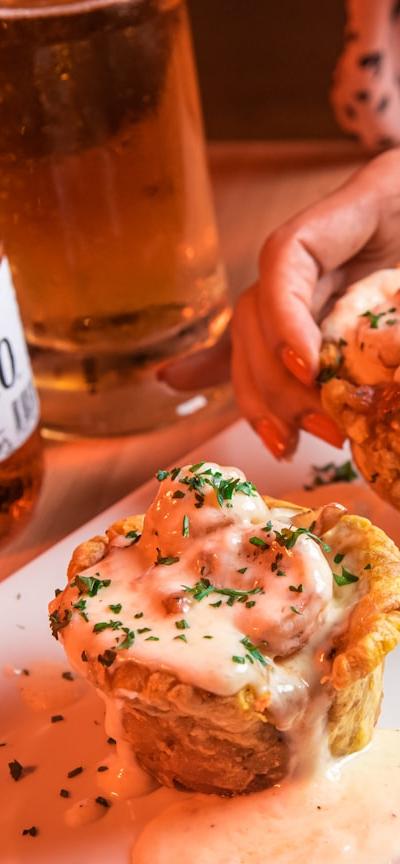 Crispy Pork Tostones Rellenos
