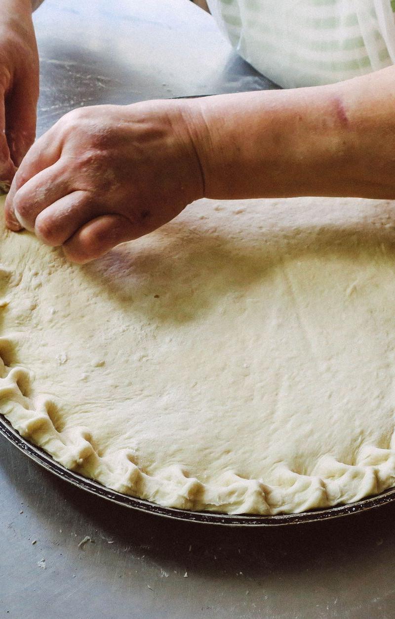 Crispy Pork & Veal Pastry Pie