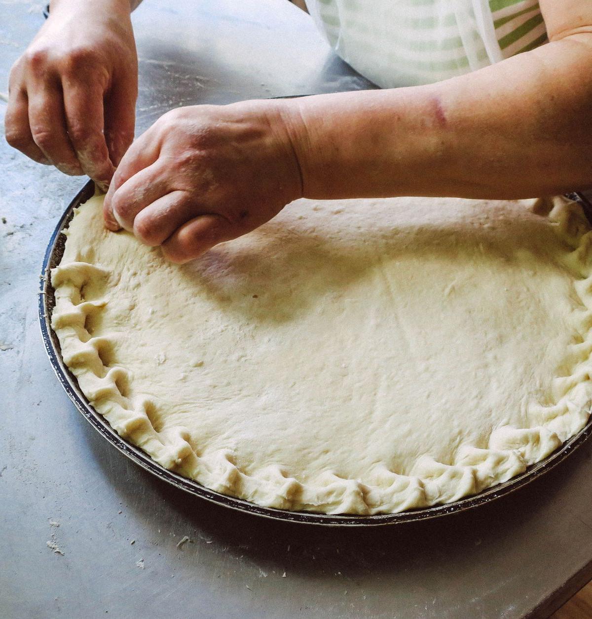 Crispy Pork & Veal Pastry Pie