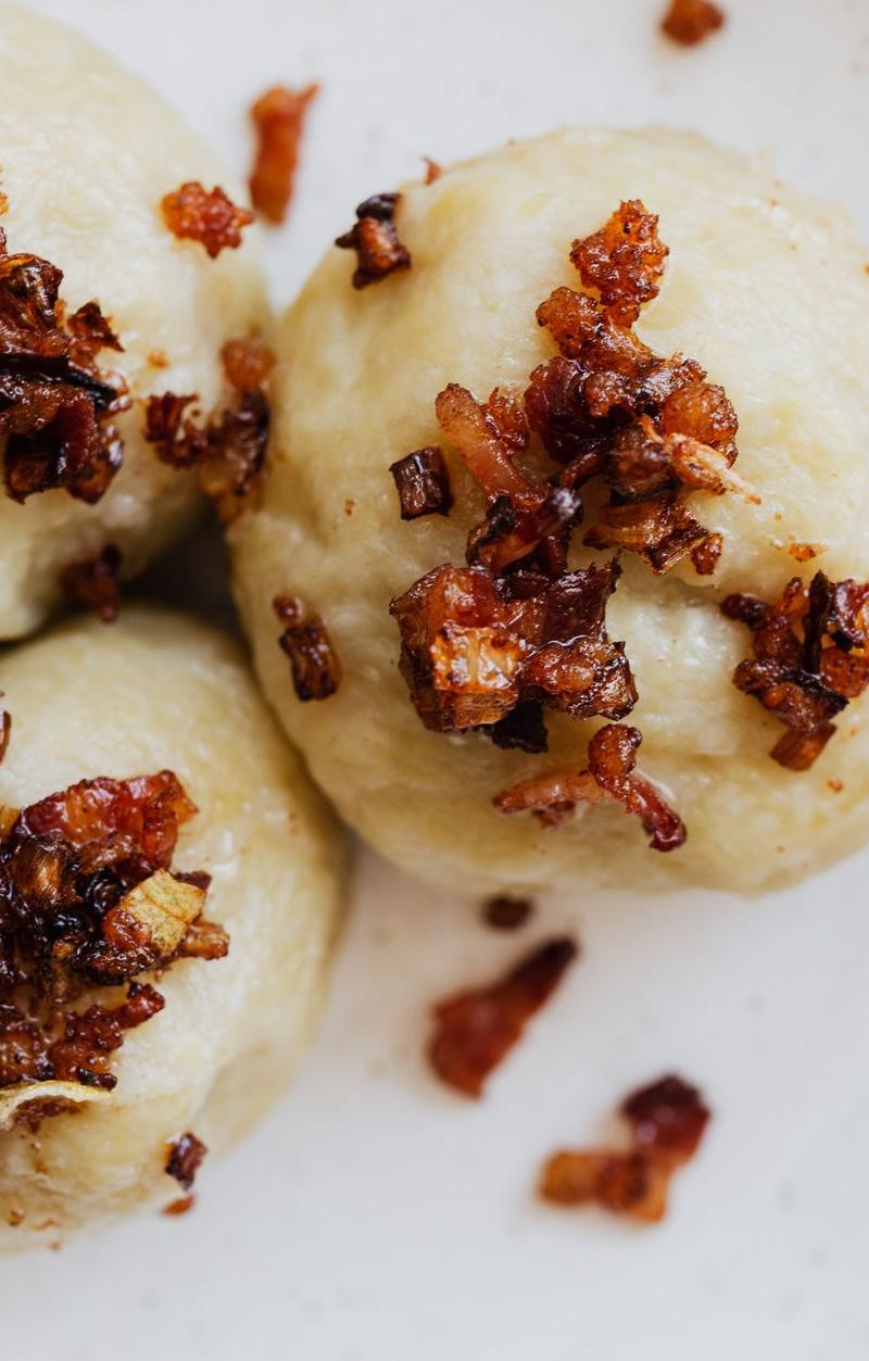 Crispy Potato Dumplings with Brown Butter