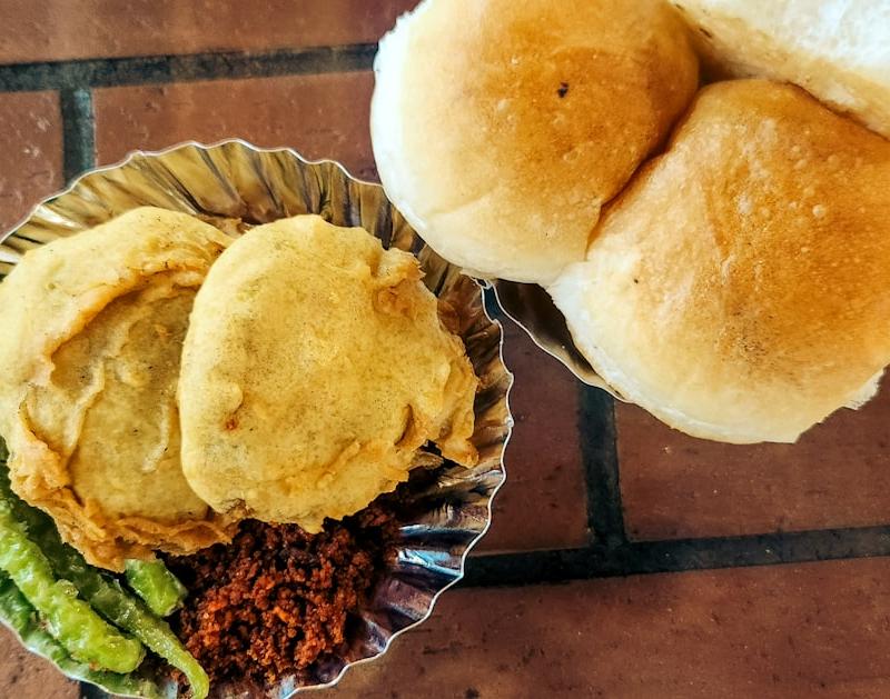 Crispy Potato Fritter Sandwich