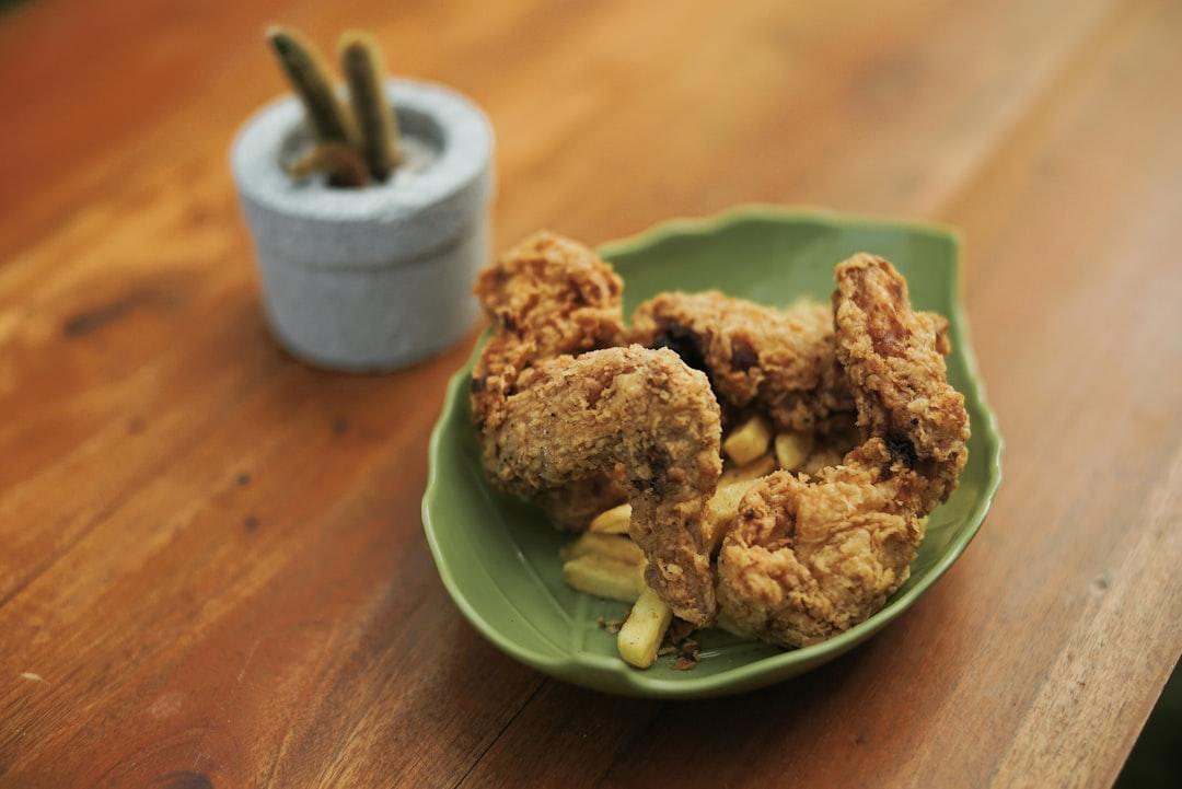 Crispy Pritong Manok with Fries
