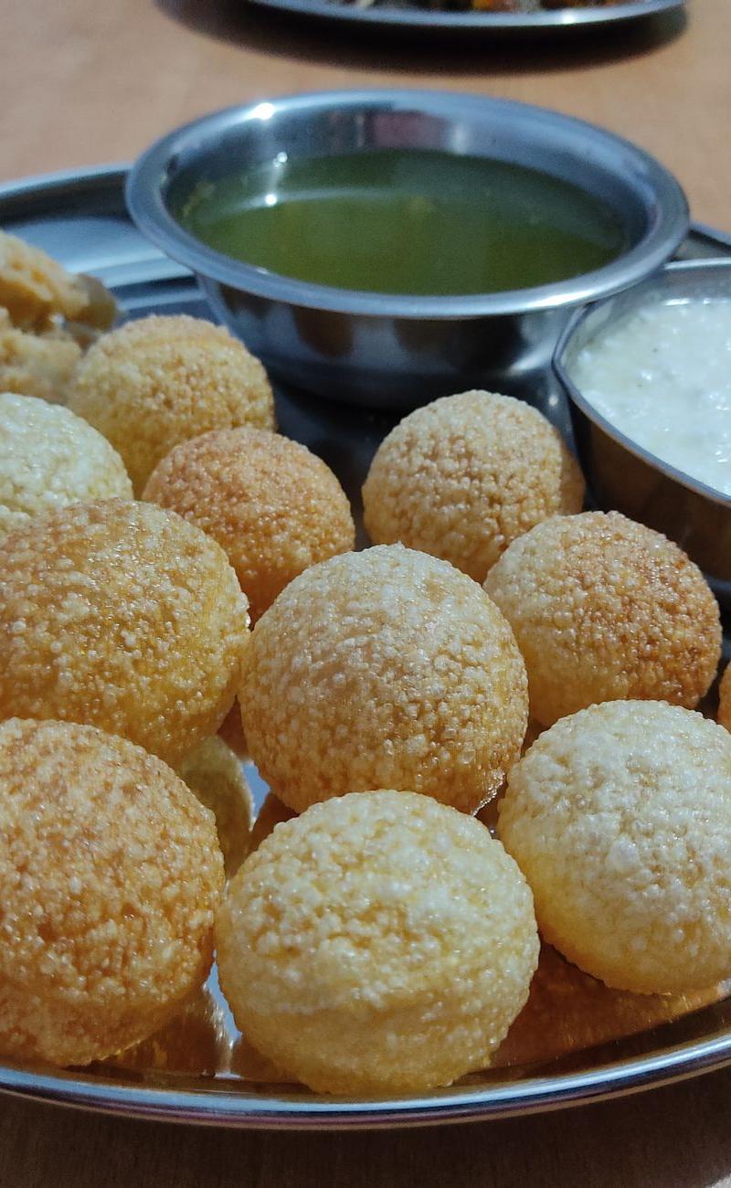 Crispy Puchka with Spiced Water