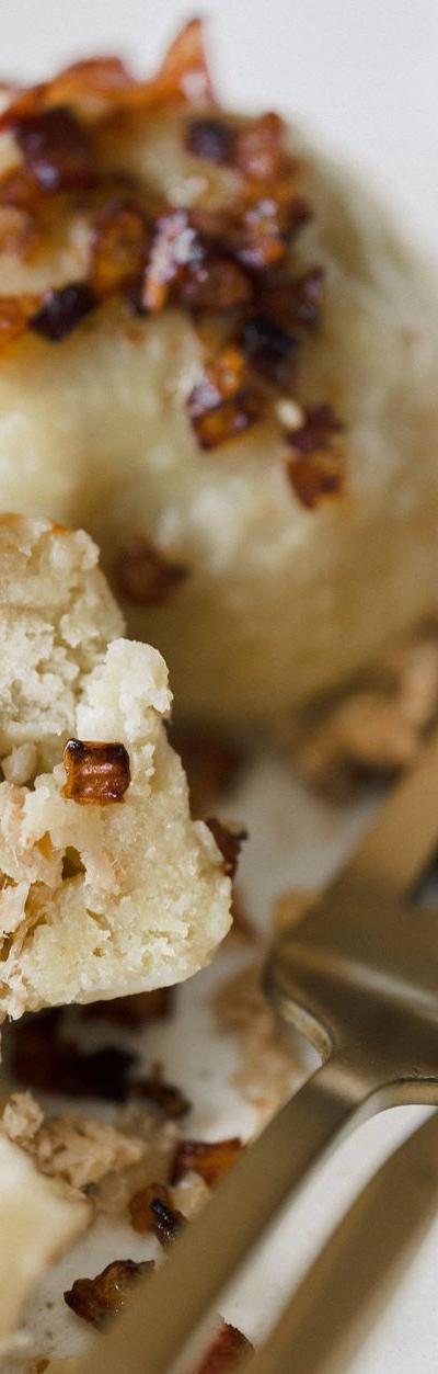Crispy Pyzy with Bacon Bits