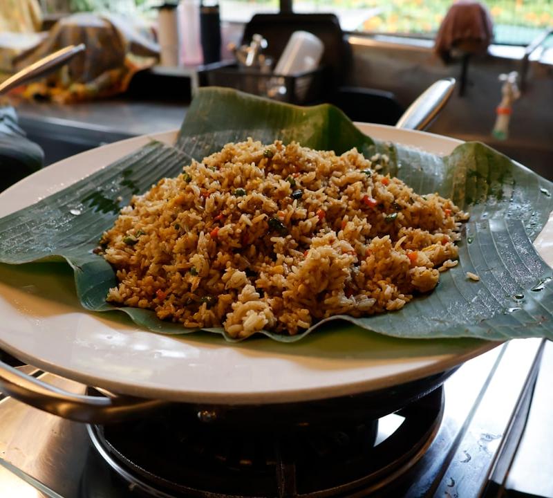 Crispy Rice with Nam Prik Narok