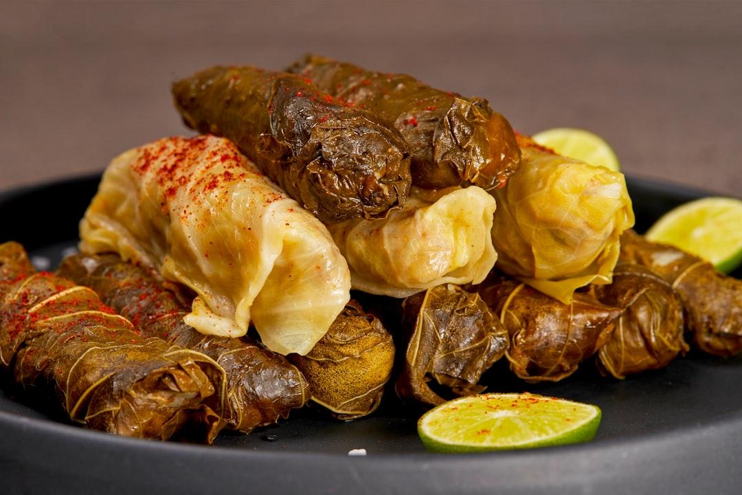 Crispy Rice Stuffed Cabbage
