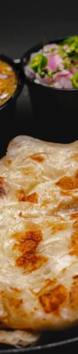 Crispy Roti Canai with Coconut Curry Dip