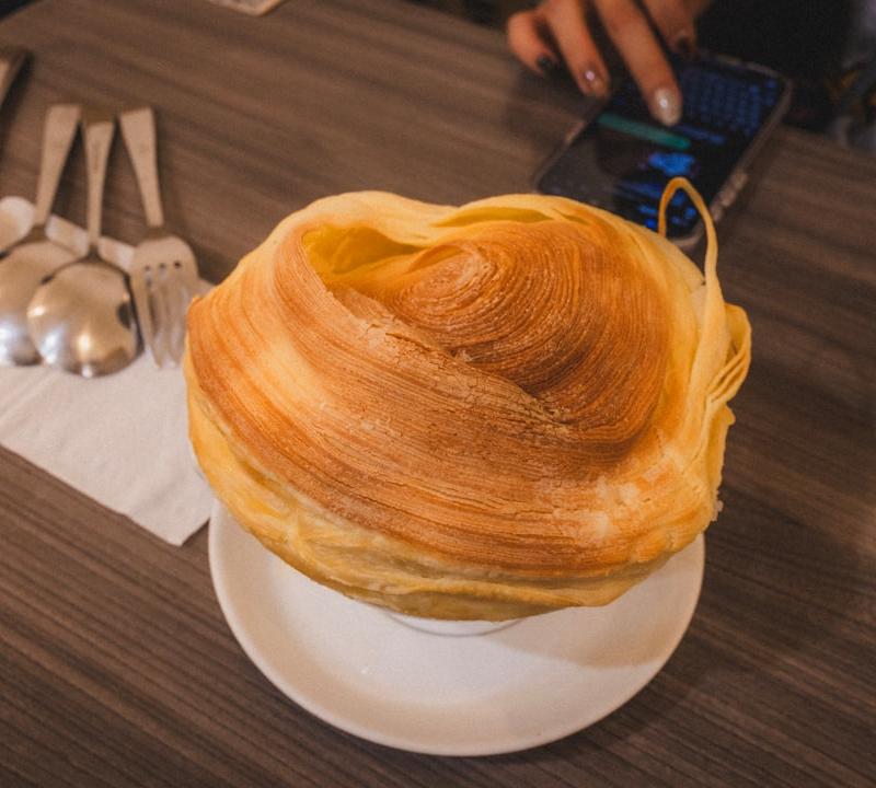 Crispy Roti Tisu — Malaysian Sugar Cone