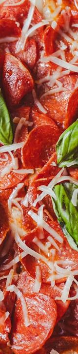 20-Min Crispy Salami Pizza