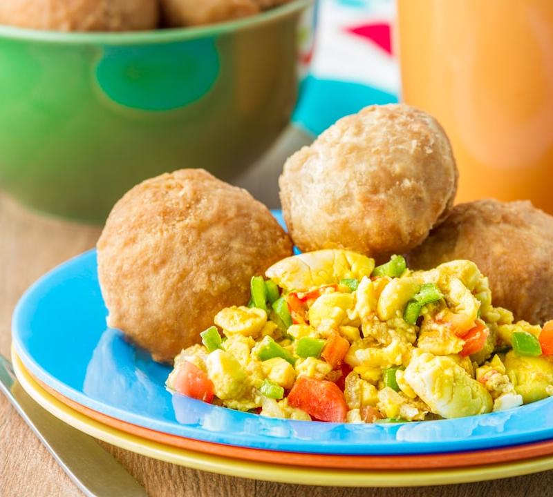 Crispy Saltfish & Ackee